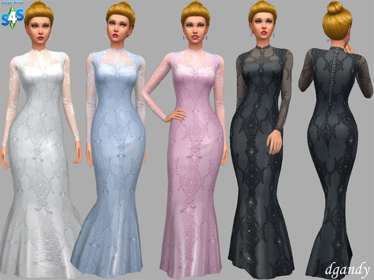 Maxis Match Prom Dress CC For The Sims 4   FandomSpot - 23