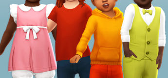 Maxis Match Toddler Clothes Megapack (TS4)