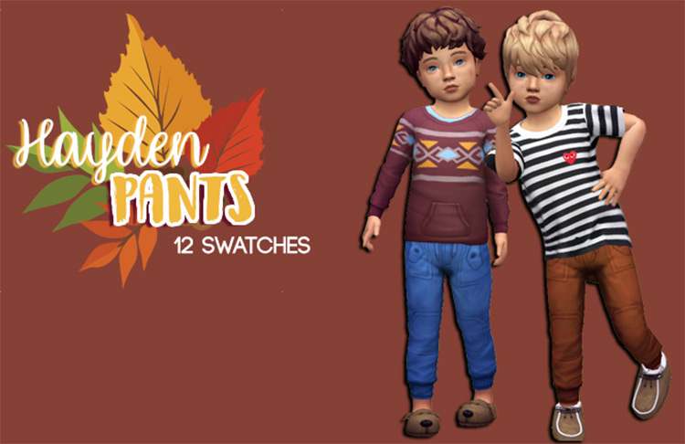 Hayden Pants / Sims 4 CC