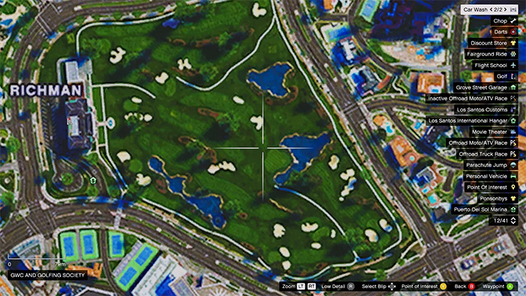 4K Satellite Viewmap GTA5