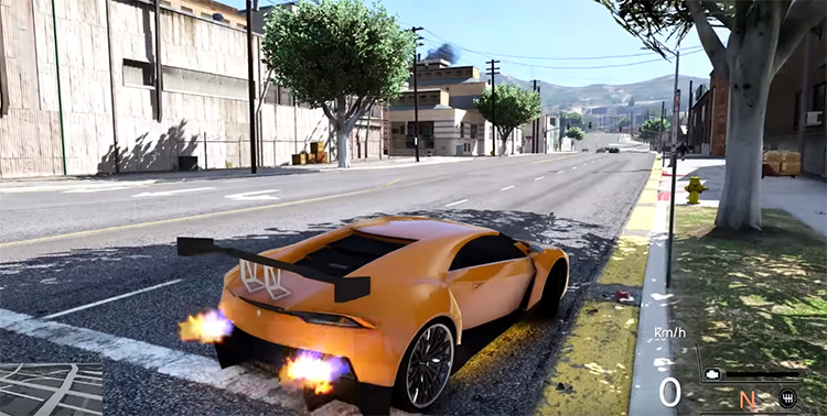 realistic driving gta 5