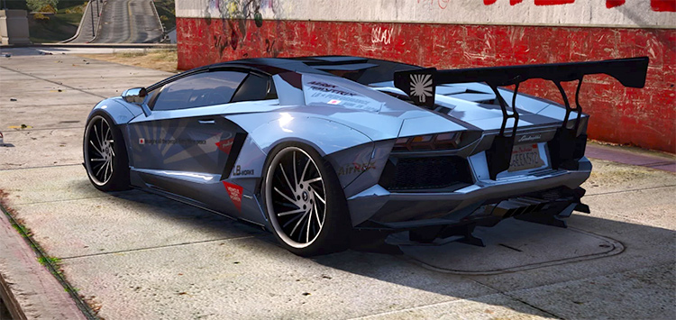 2013 Lamborghini Aventador GTA5 mod