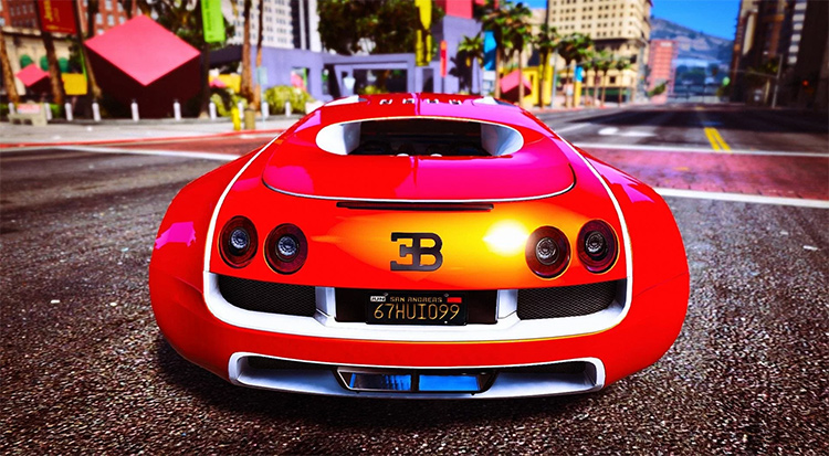 Bugatti Veyron GTA5 mod