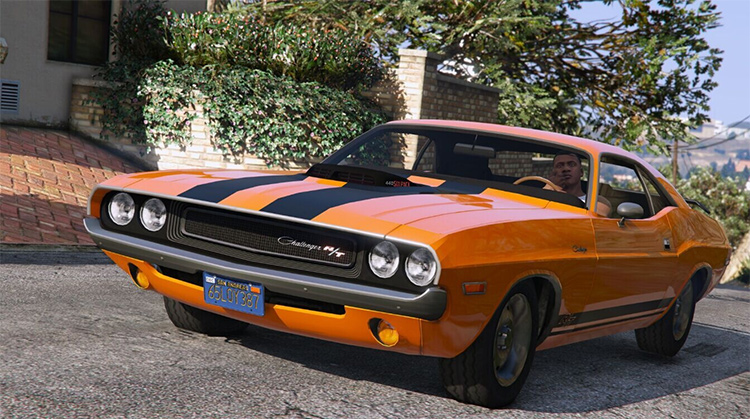 1970 Dodge Challenger RT 440 GTA5 mod