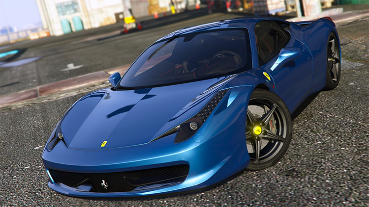 Ferrari 458 Italia gta5 mod