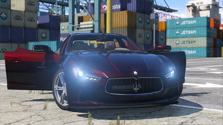 Maserati Ghibli S gta5 mod