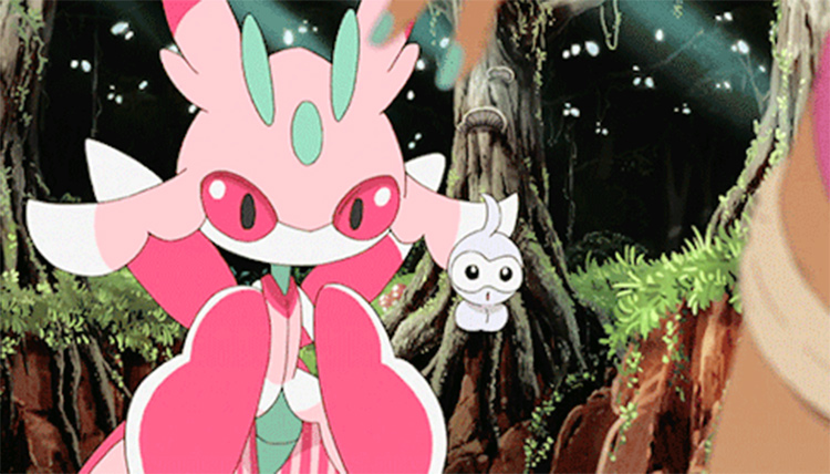 Lurantis in the anime