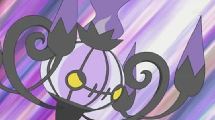 Chandelure screenshot from the anime