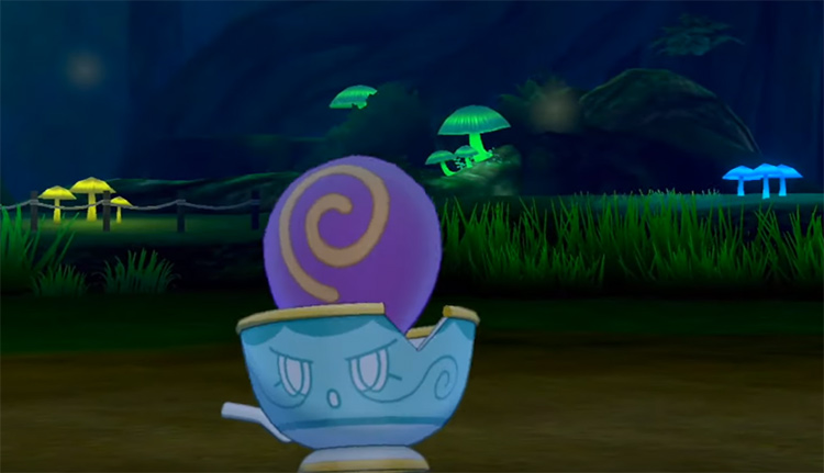 Polteageist ghost Pokemon from Sword Shield