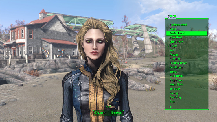 fallout 4 hair color