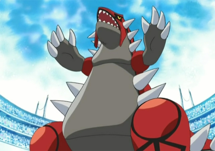 Groudon Pokemon anime