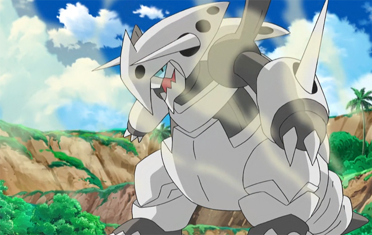 Mega Aggron in Pokemon Anime