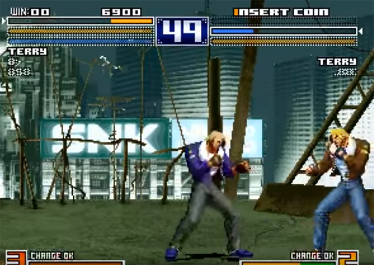 The King of Fighters 2003 gameplay