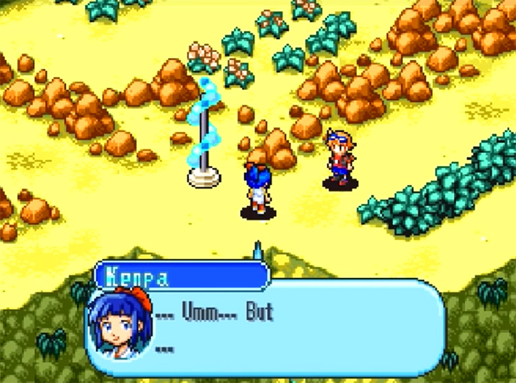 Digimon World Dawn game screenshot