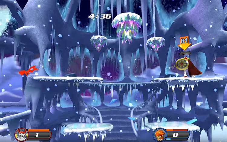 Digimon Rumble Arena 2 gameplay screen