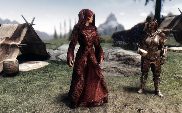Opulent Outfits mage robes mod