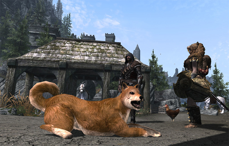 Pets of Skyrim mod