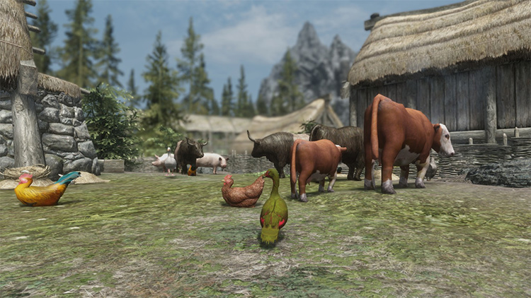 beasts of skyrim mod