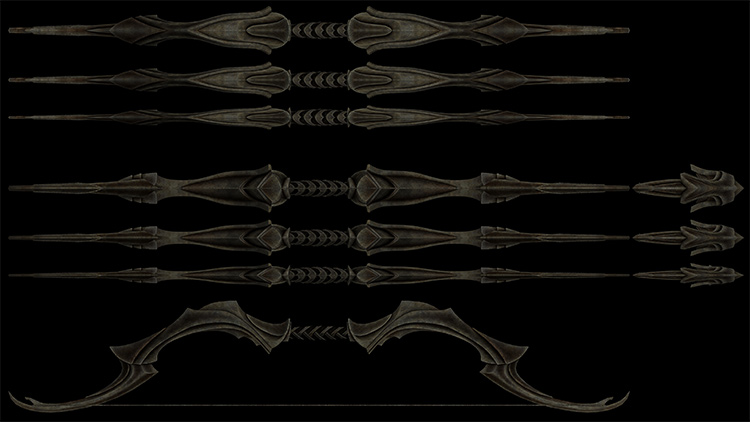 skyrim bow and arrow mods