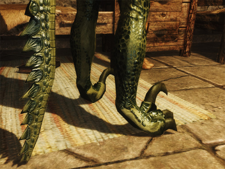 Raptor Feet mod