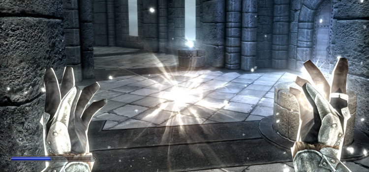 skyrim spell effects mod