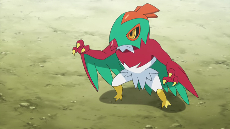 Hawlucha in the anime