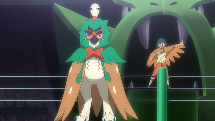 Decidueye in the anime