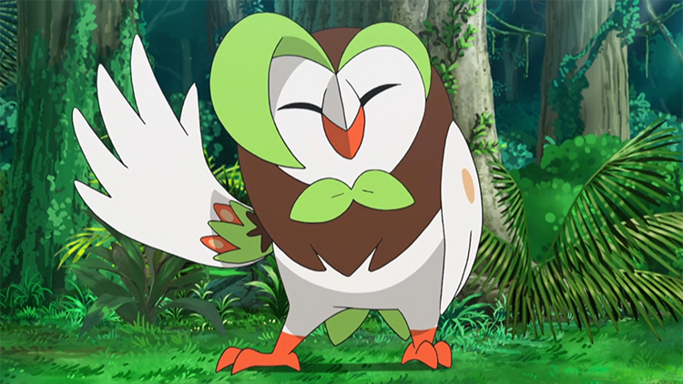 Dartrix in the anime