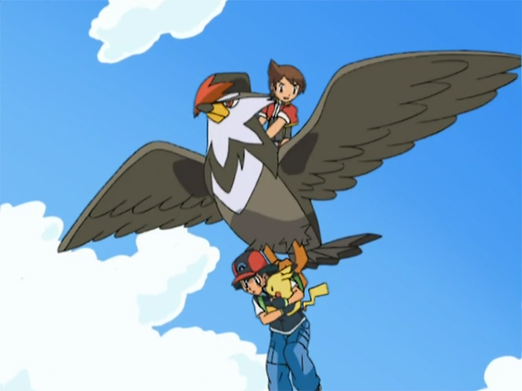 Staraptor in the anime