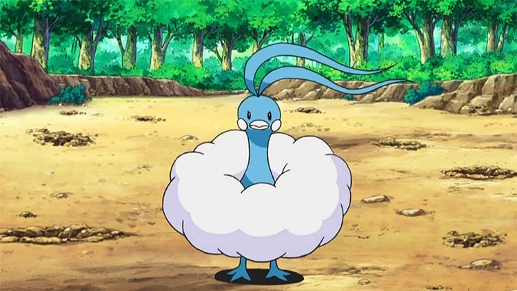 Altaria in the anime