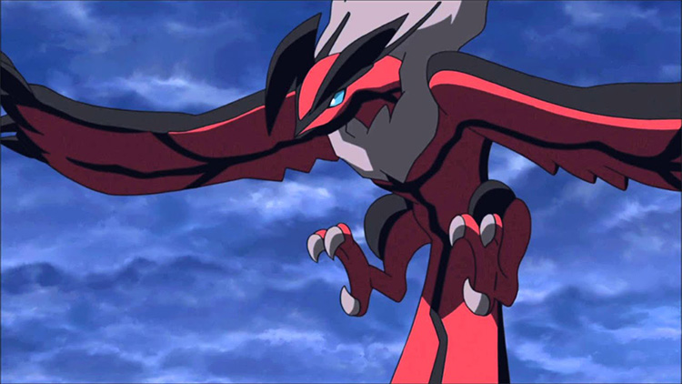 Yveltal in the anime