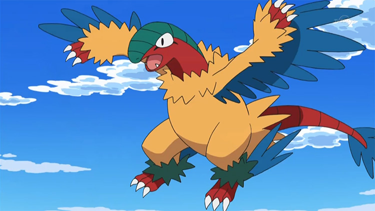 Archeops in the anime