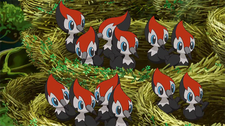 Pikipek in the anime