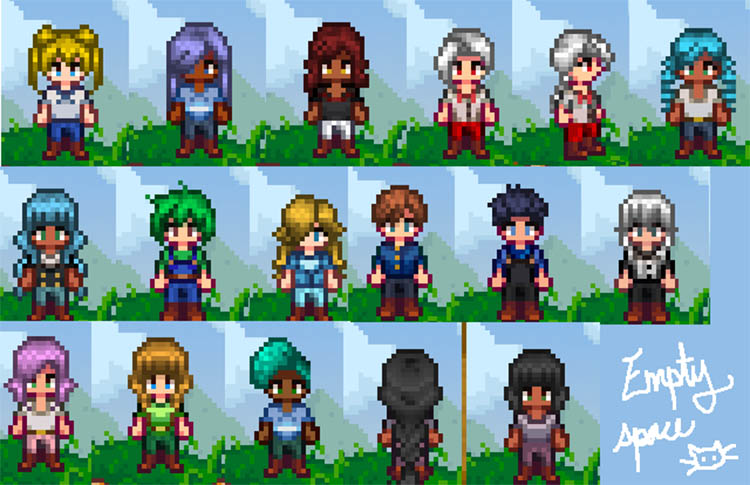 More Hairstyles Mod