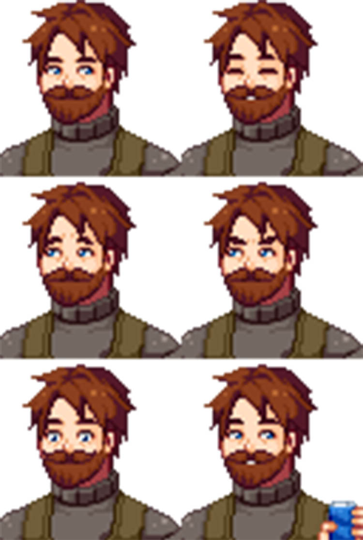 Villagers Anime Portrait Mod