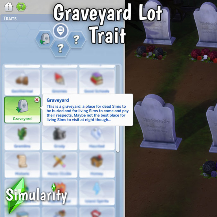 Graveyard   Cemetery CC For The Sims 4  All Free    FandomSpot - 42