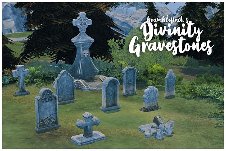 Divinity Gravestones TS4 CC