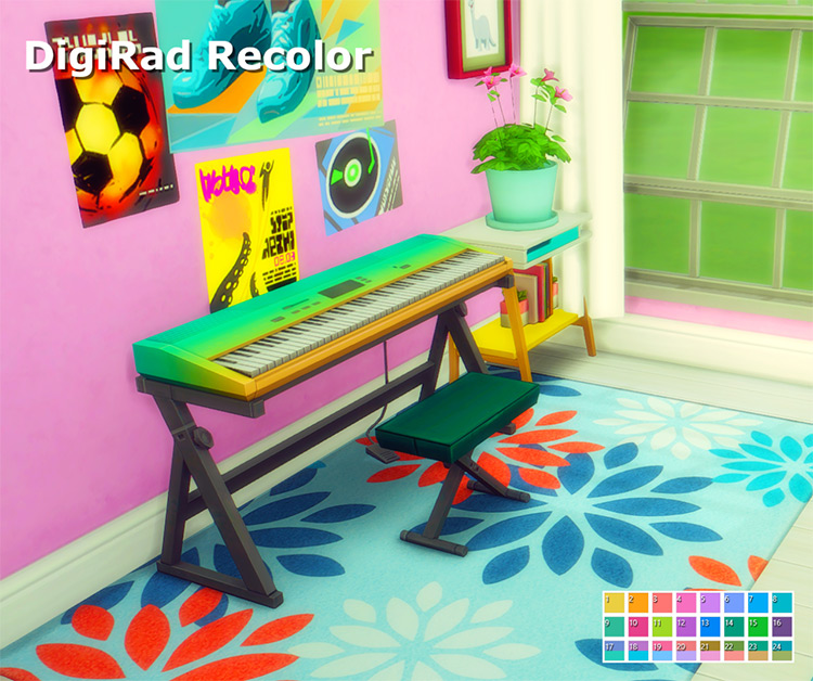 Custom Piano CC   Mods For The Sims 4  All Free    FandomSpot - 73