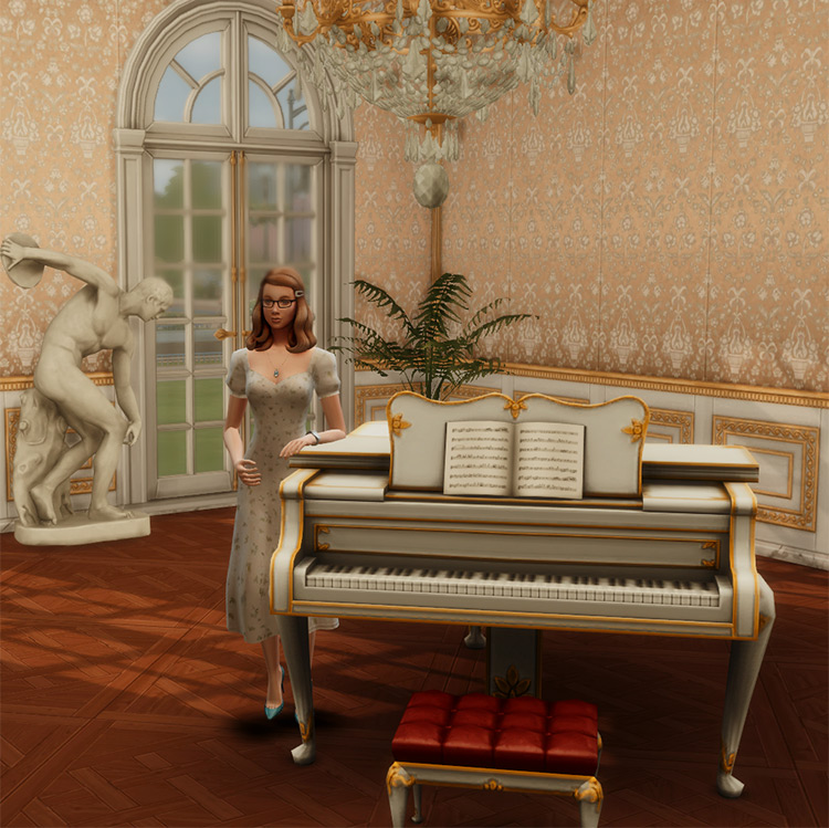 Custom Piano CC   Mods For The Sims 4  All Free    FandomSpot - 17