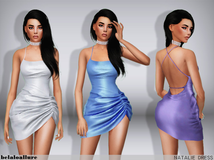 Natalie Dress for Sims 4