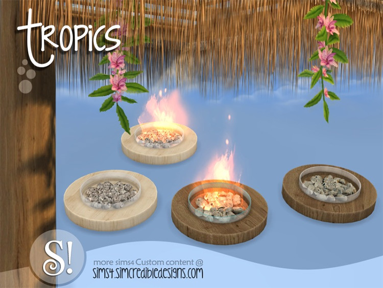 Sims 4 Fire Pit   Fire Table CC  All Free    FandomSpot - 91