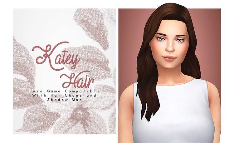 Katey Hair Sims 4 CC