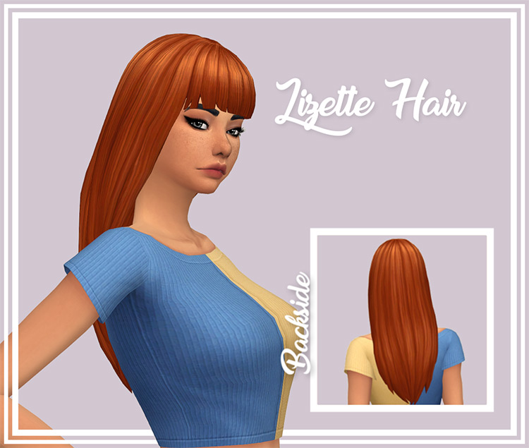 Lizette Hair TS4 CC