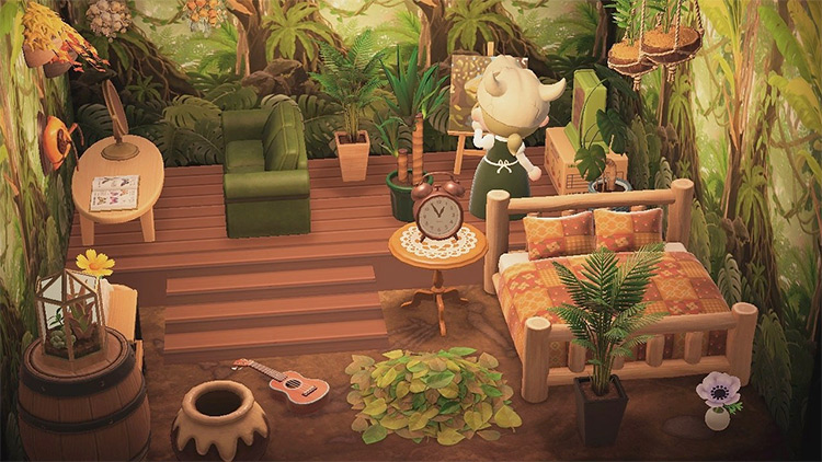 Nature Fae Bedroom Idea - ACNH