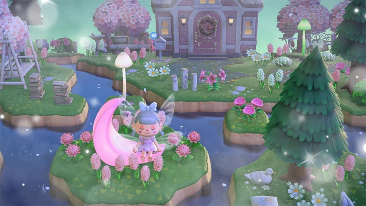 The BEST Fairycore Inspiration 🌸💕// Animal Crossing: New Horizons Island  Tour ✨ 