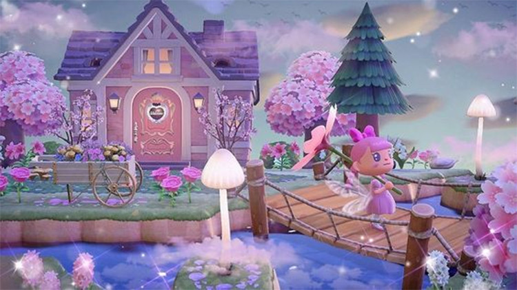 25 Fairy Island & Fairycore Ideas For Animal Crossing: New Horizons ...