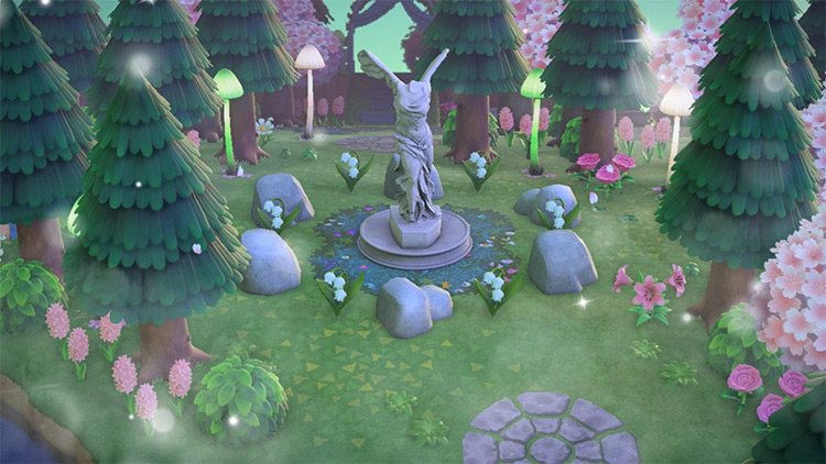 Fairy Shrine Design - ACNH Idea