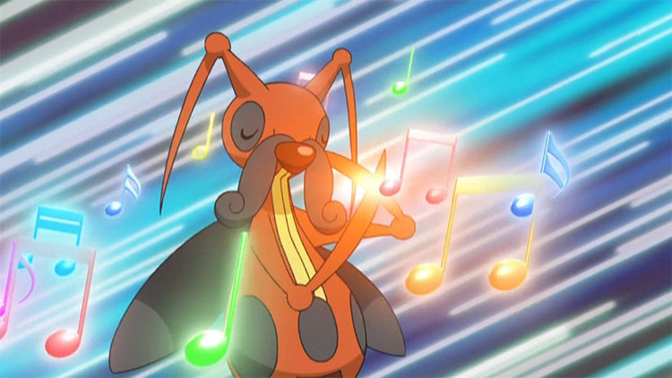 Kricketune Pokemon anime screenshot