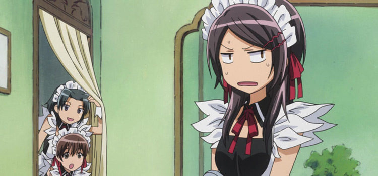 Misaki and Maid Characters - Maid Sama Screenshot