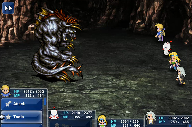 Behemoth King Boss Battle Screenshot